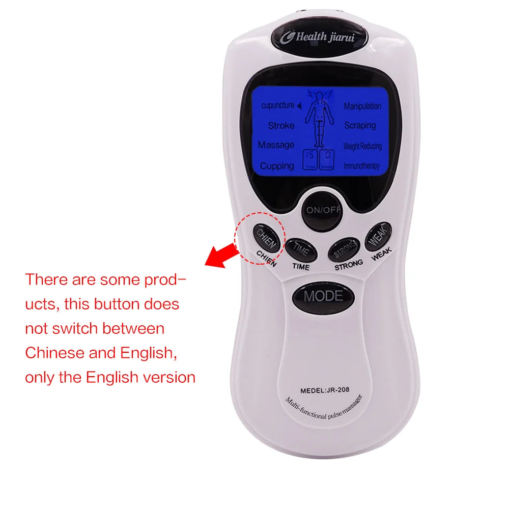 EMS Tens Machine Physiotherapy Electric Tens Unit Relaxation, Health Care, pain relief or Muscle Stimulator Electrostimulator