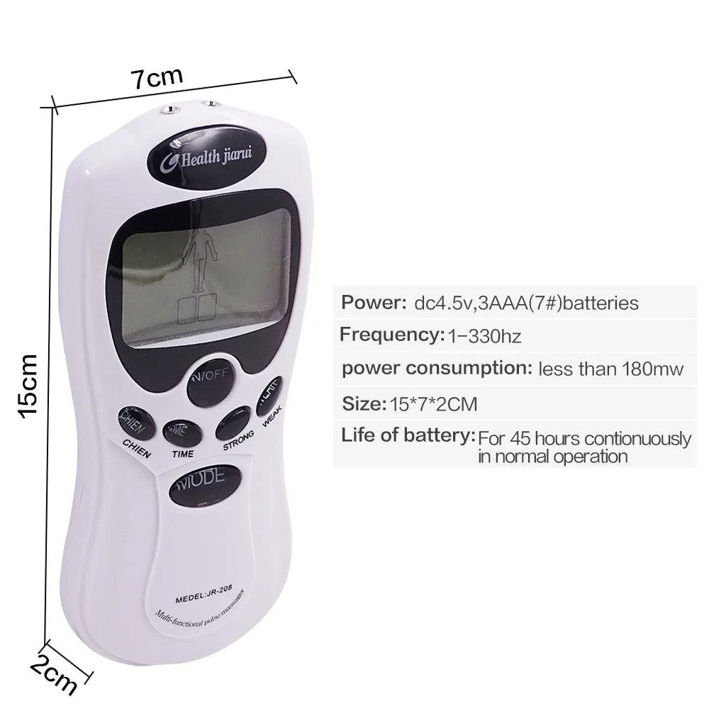 EMS Tens Machine Physiotherapy Electric Tens Unit Relaxation, Health Care, pain relief or Muscle Stimulator Electrostimulator