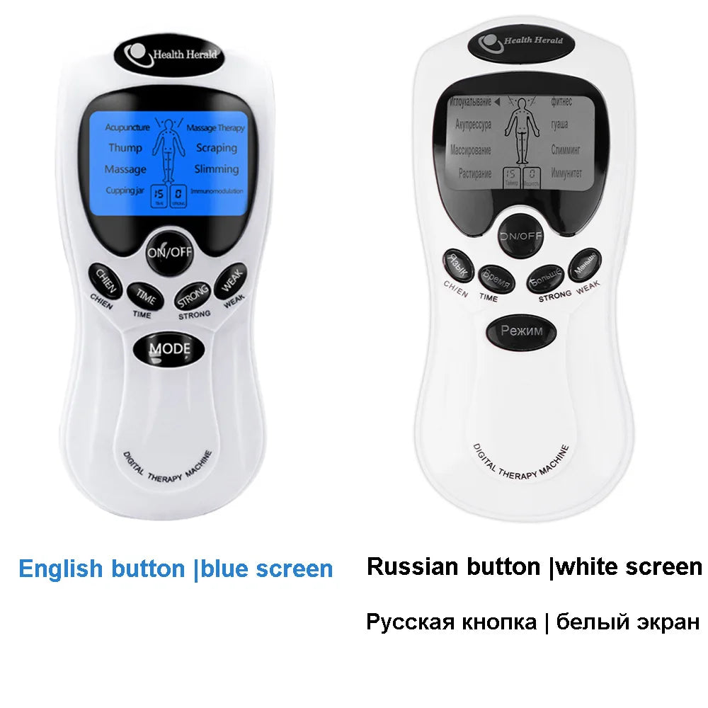 EMS Tens Machine Physiotherapy Electric Tens Unit Relaxation, Health Care, pain relief or Muscle Stimulator Electrostimulator