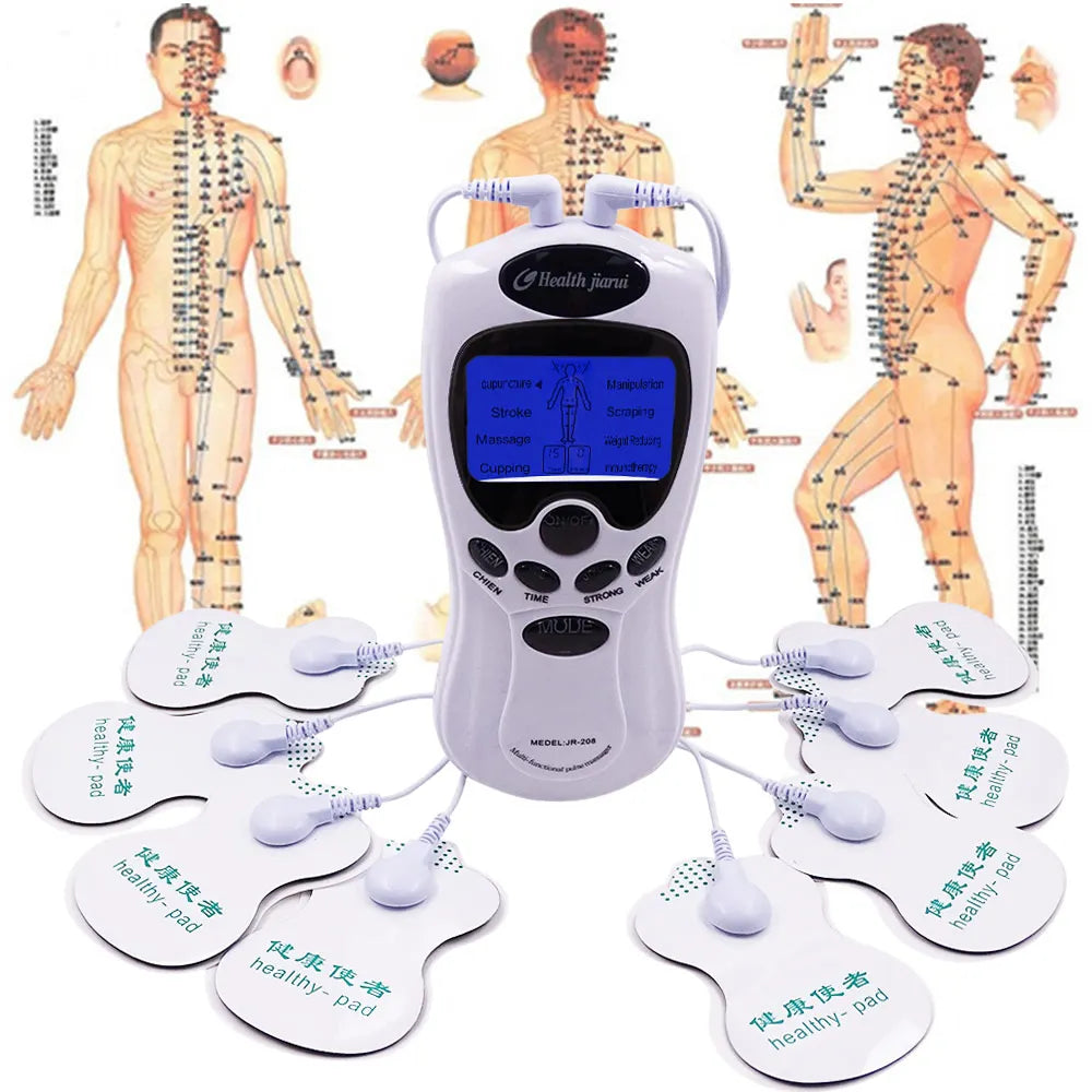 EMS Tens Machine Physiotherapy Electric Tens Unit Relaxation, Health Care, pain relief or Muscle Stimulator Electrostimulator