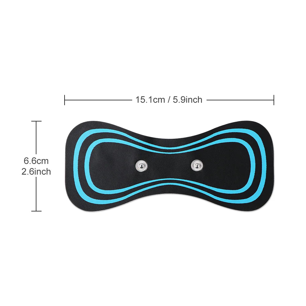 Mini Portable EMS Neck Massager Electric Neck Stimulator for Cervical Muscle Pain Relief And Shoulder Relaxation Massage Patch