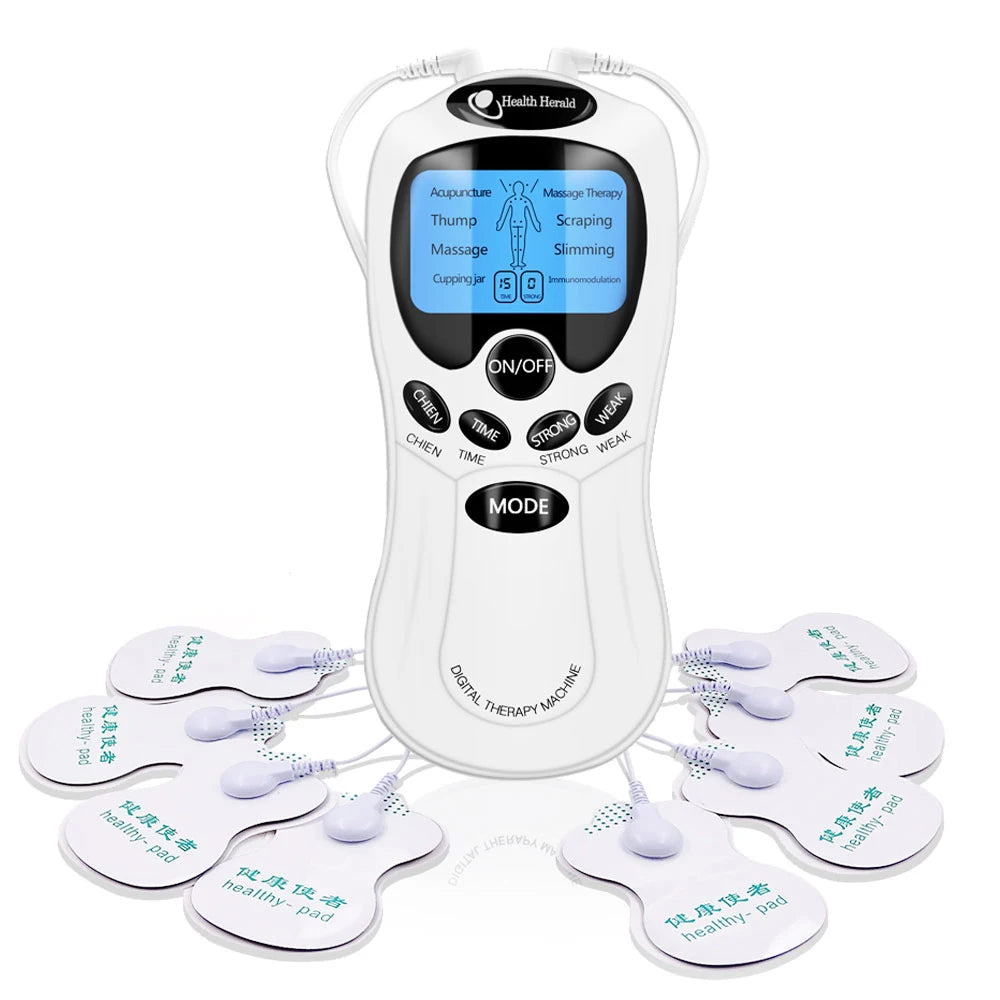 EMS Tens Machine Physiotherapy Electric Tens Unit Relaxation, Health Care, pain relief or Muscle Stimulator Electrostimulator